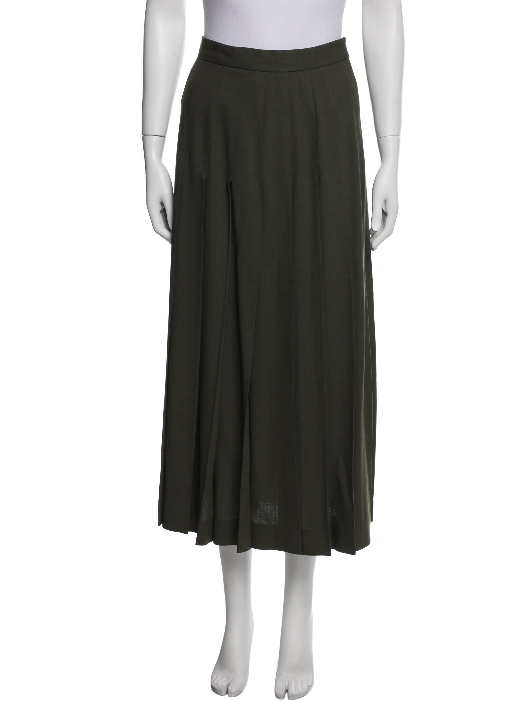 Ralph Lauren Purple Label Vintage Midi Length Skirt