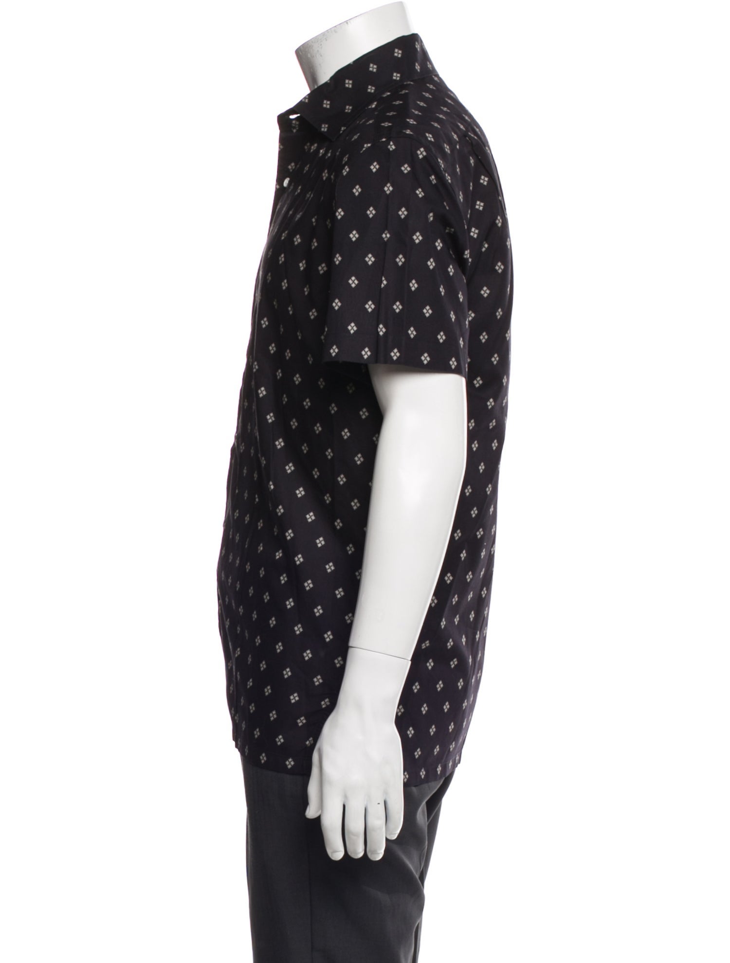 Ralph Lauren Purple Label Printed Short Sleeve Shirt