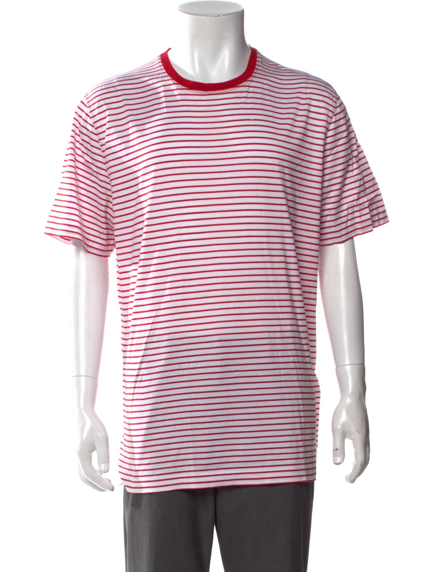 Ralph Lauren Purple Label Striped Crew Neck T-Shirt