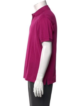 Ralph Lauren Purple Label Collar Short Sleeve Polo Shirt