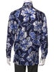 Ralph Lauren Purple Label Silk Floral Print Shirt