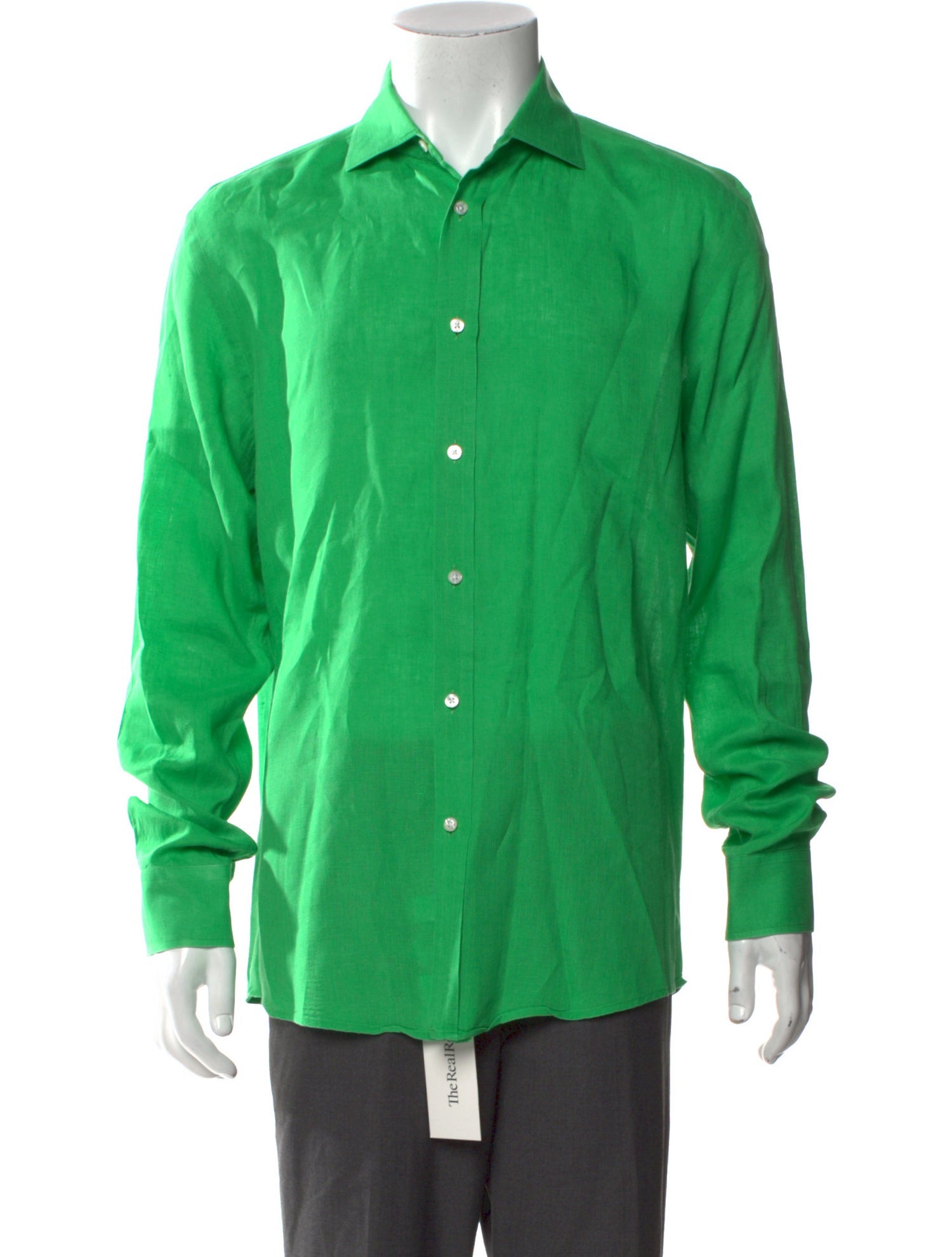 Ralph Lauren Purple Label Linen Long Sleeve Shirt