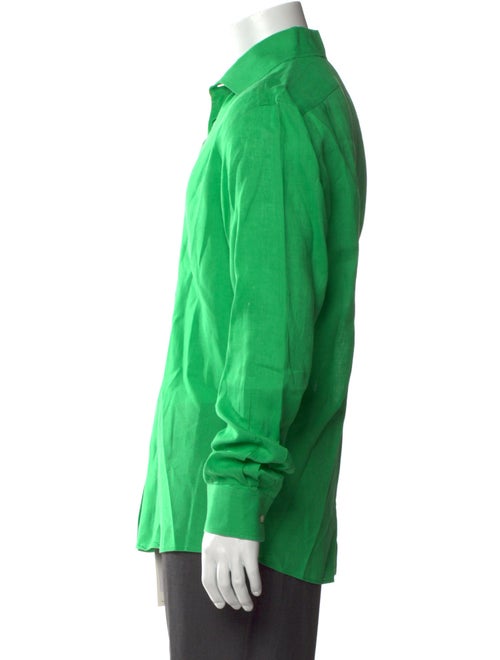 Ralph Lauren Purple Label Linen Long Sleeve Shirt