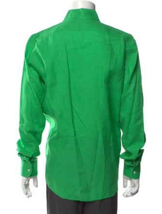 Ralph Lauren Purple Label Linen Long Sleeve Shirt