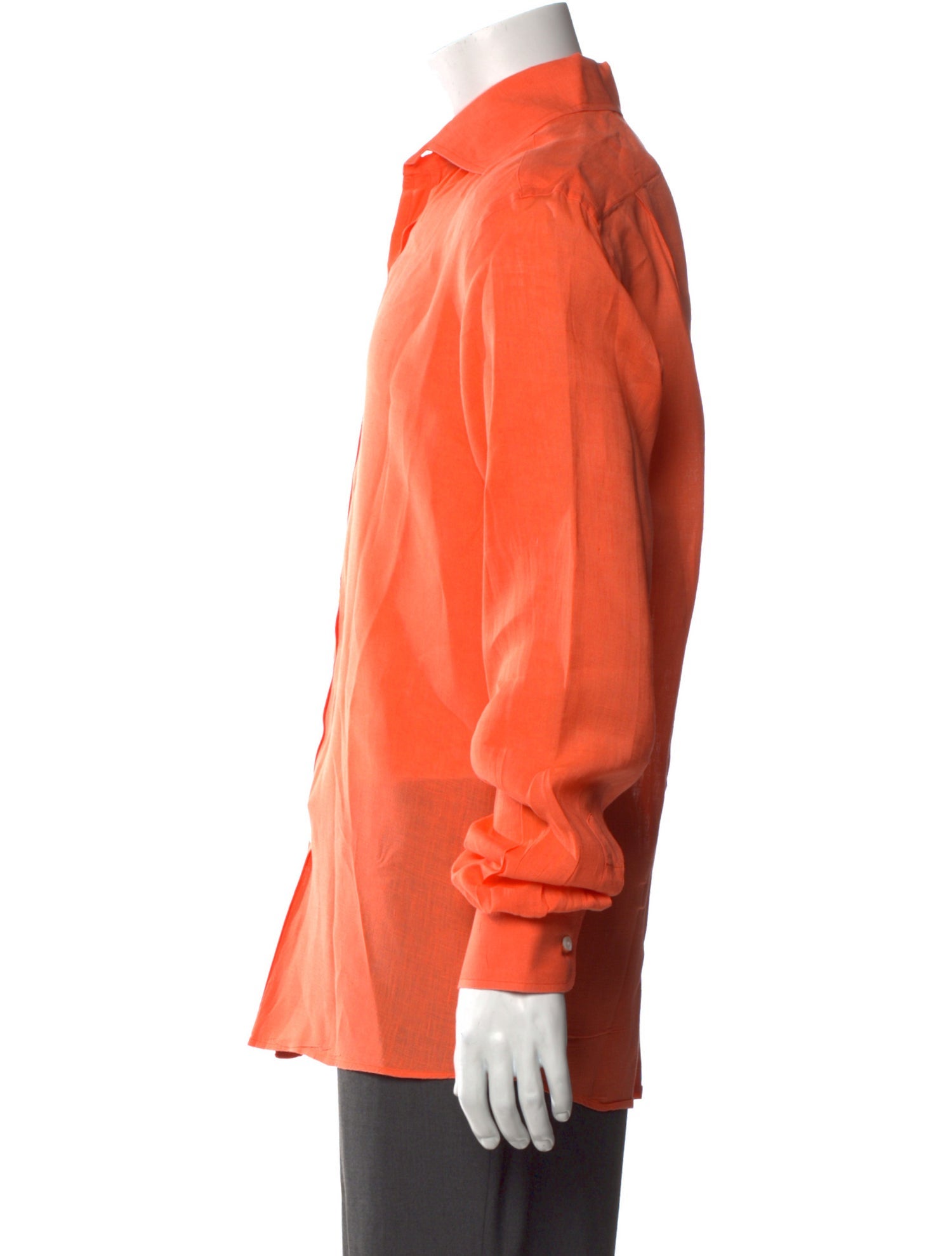 Ralph Lauren Purple Label Linen Long Sleeve Shirt