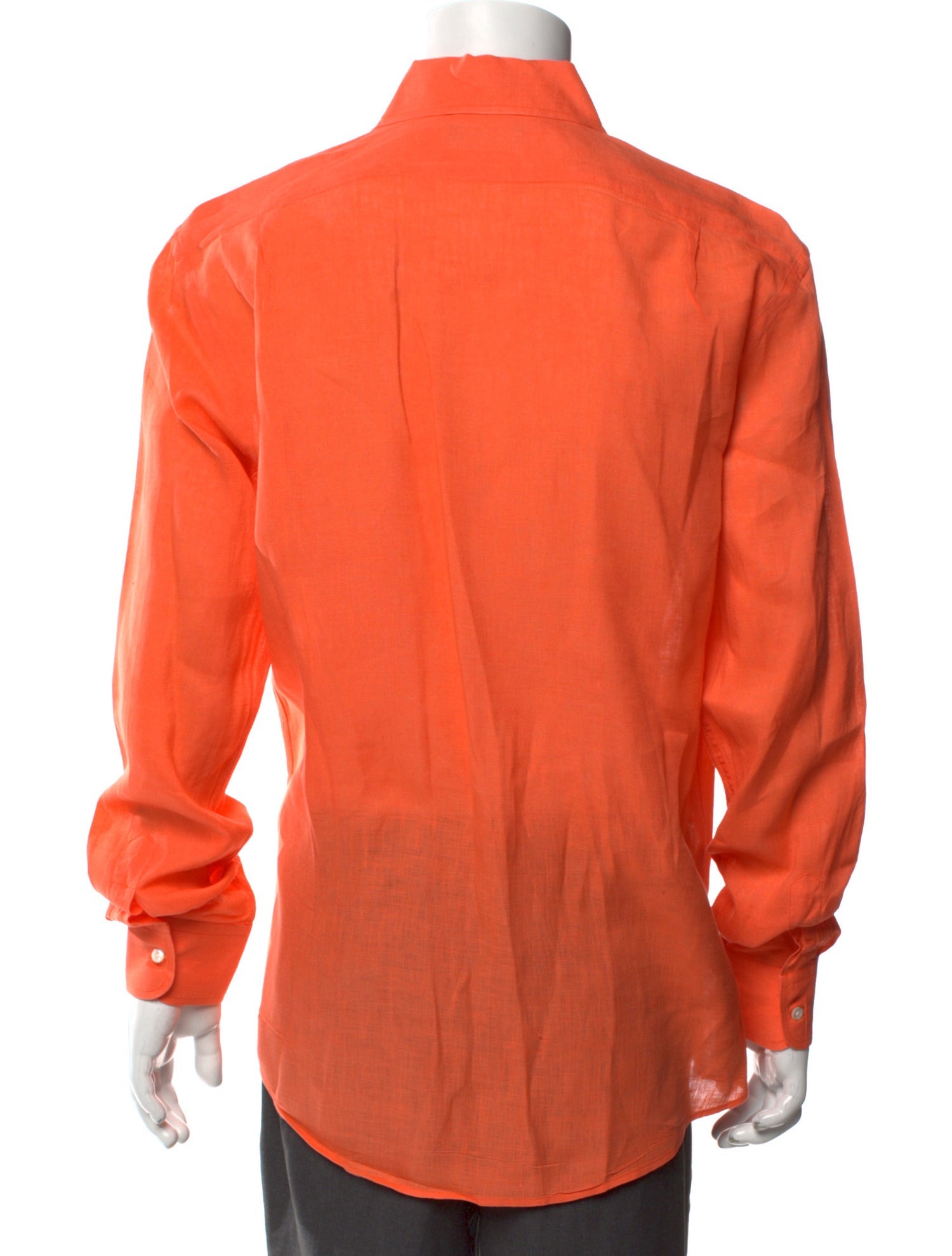 Ralph Lauren Purple Label Linen Long Sleeve Shirt