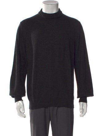Ralph Lauren Purple Label Cashmere Mock Neck Pullover