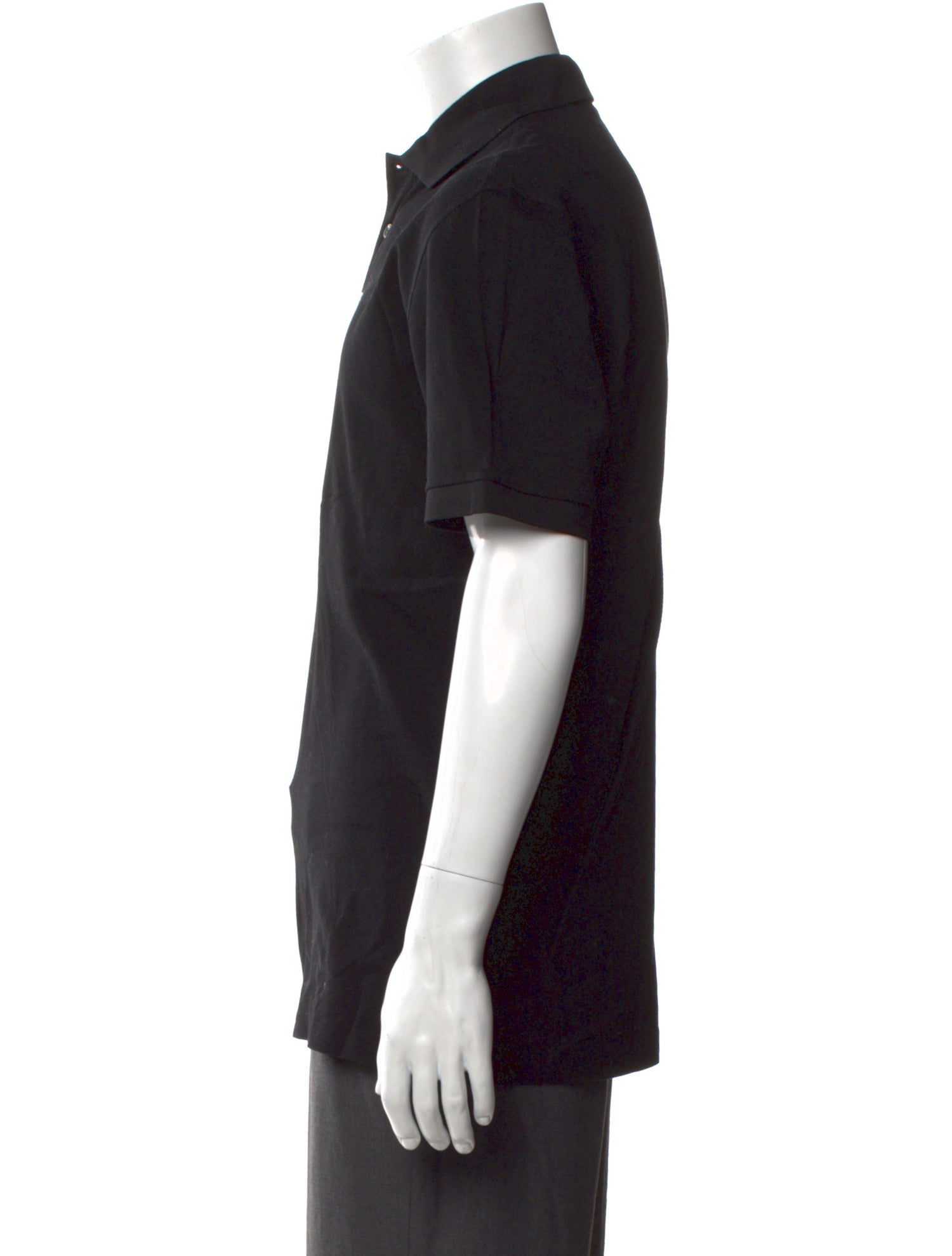 Ralph Lauren Purple Label Collar Short Sleeve Polo Shirt