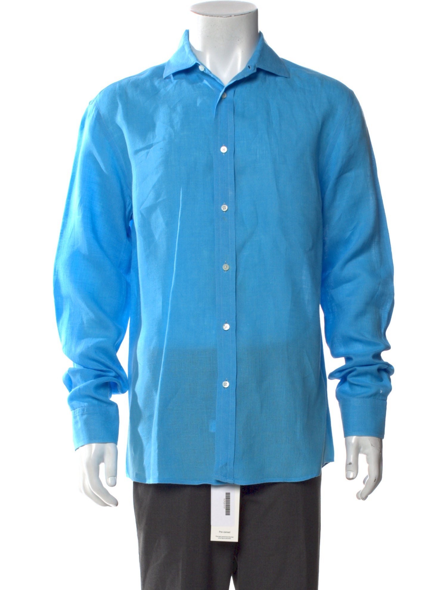 Ralph Lauren Purple Label Linen Long Sleeve Shirt