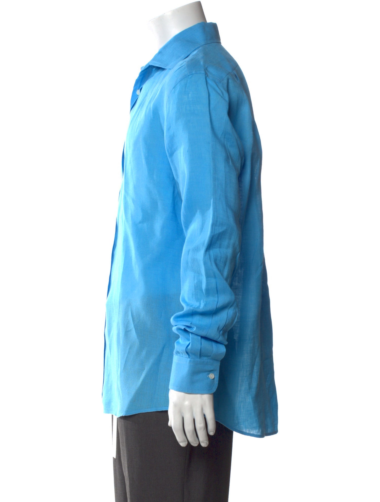 Ralph Lauren Purple Label Linen Long Sleeve Shirt