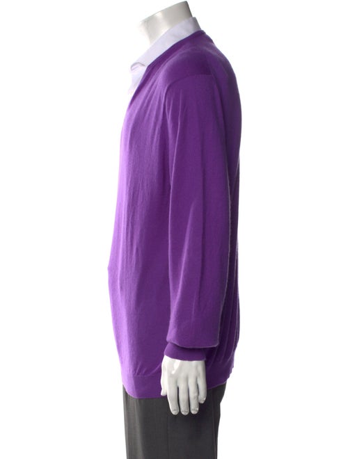 Ralph Lauren Purple Label Cashmere V-Neck Pullover