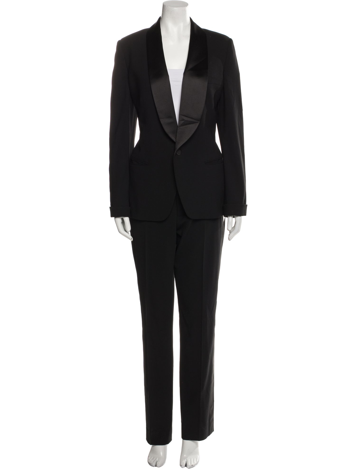 Ralph Lauren Purple Label Wool Pantsuit