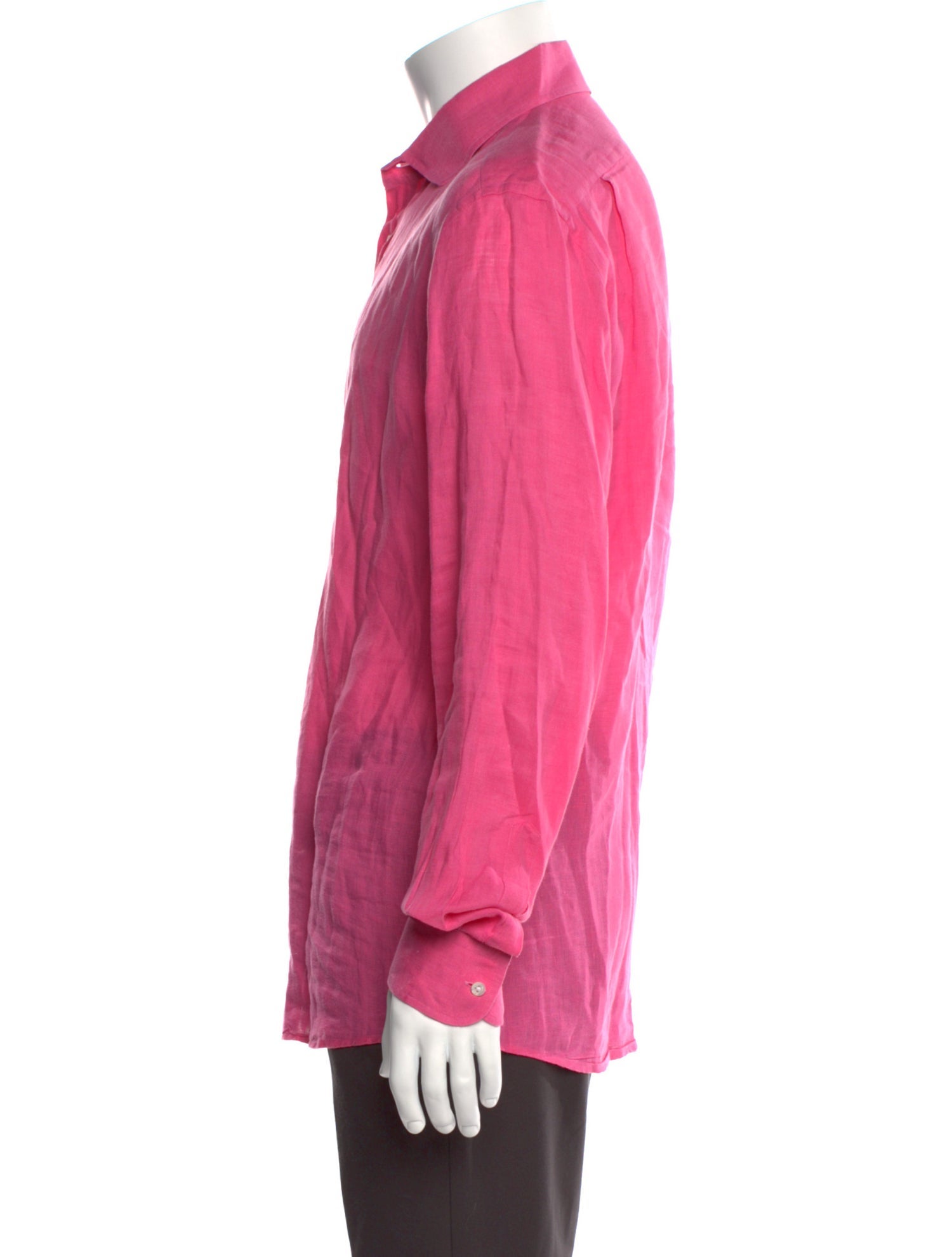 Ralph Lauren Purple Label Linen Long Sleeve Shirt