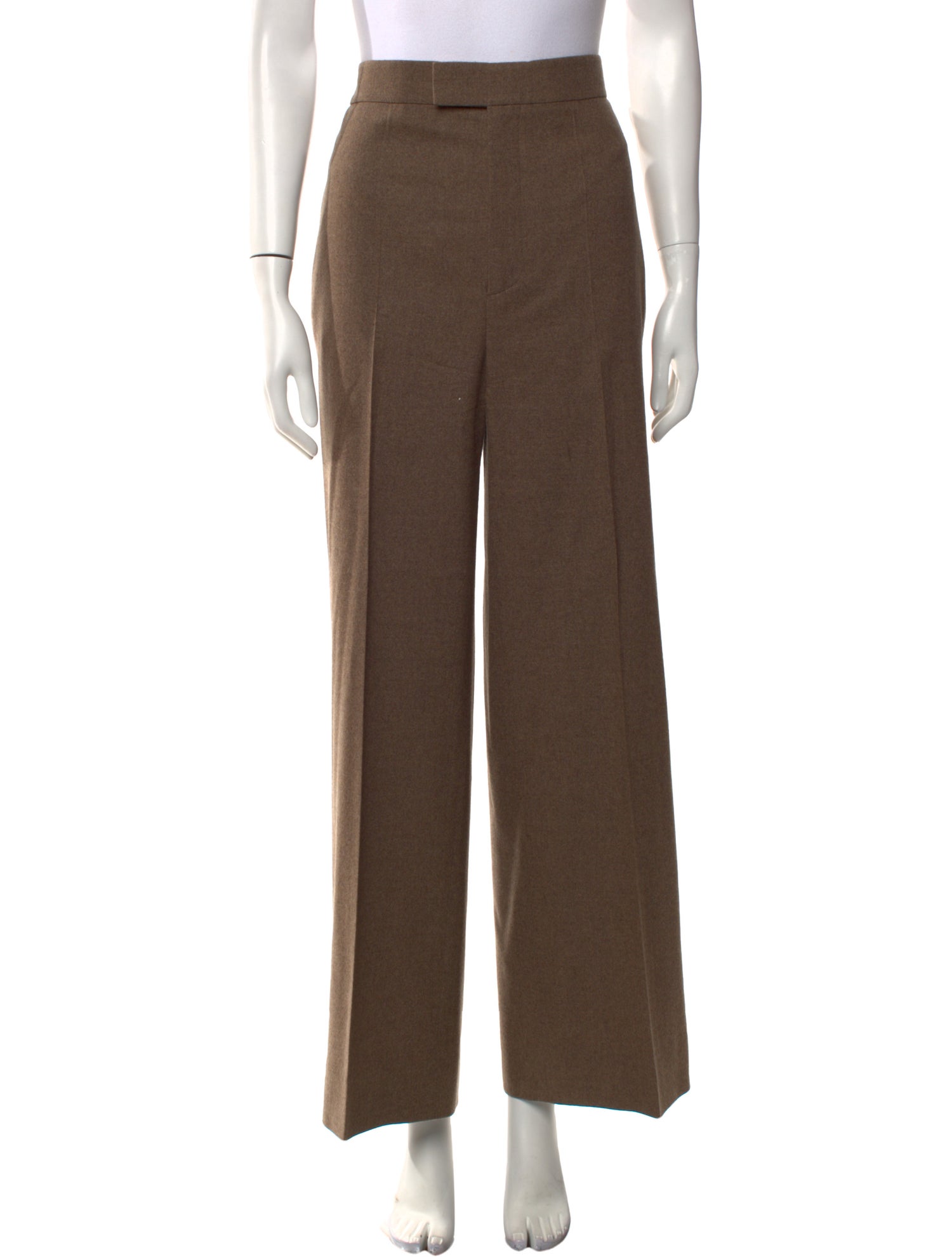 Ralph Lauren Purple Label Wool Wide Leg Pants