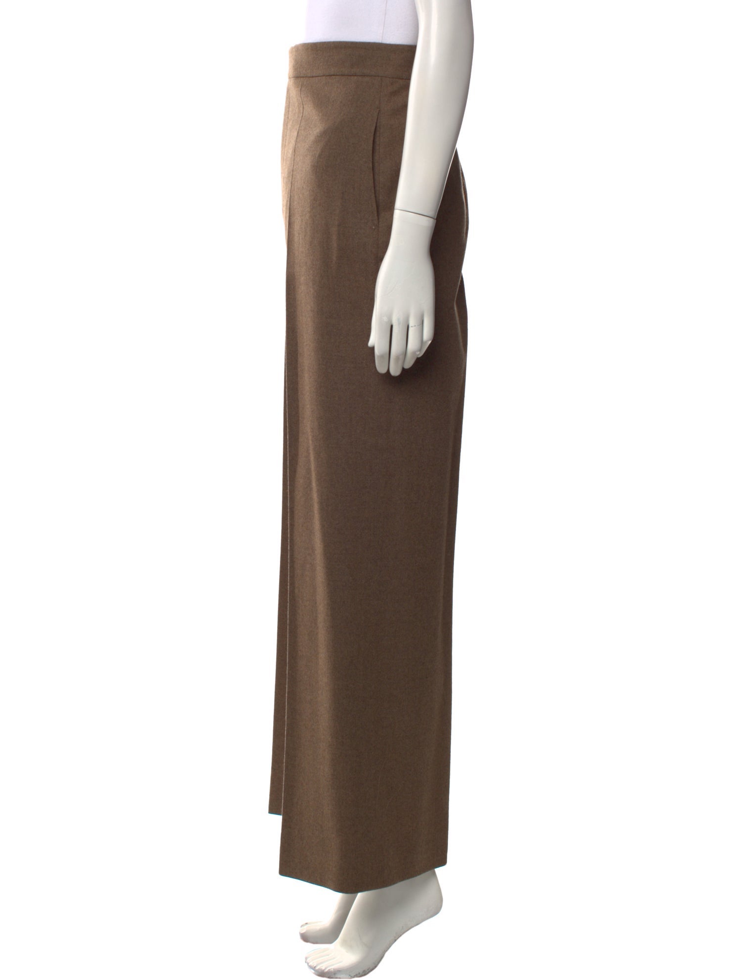 Ralph Lauren Purple Label Wool Wide Leg Pants