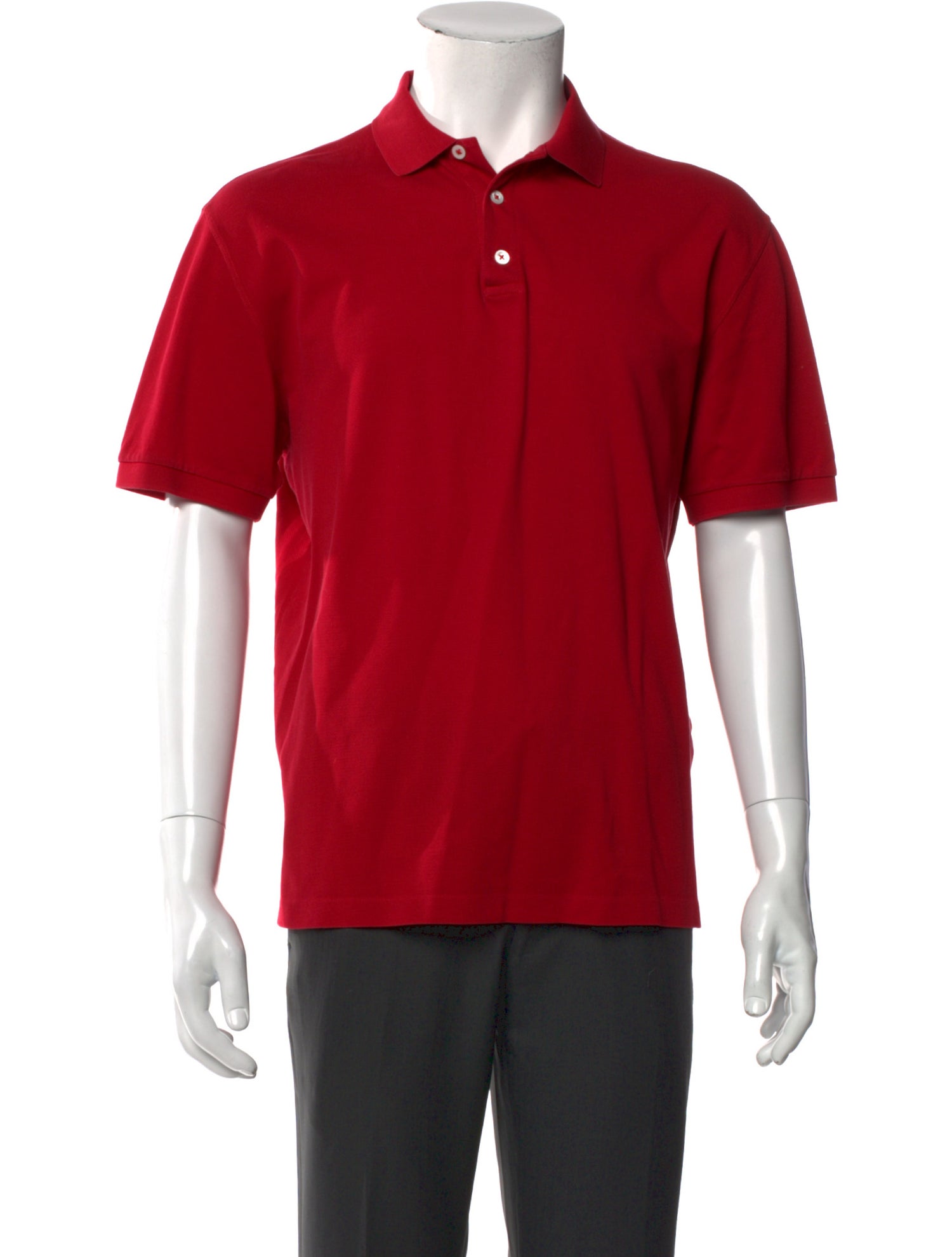 Ralph Lauren Purple Label Collar Short Sleeve Polo Shirt