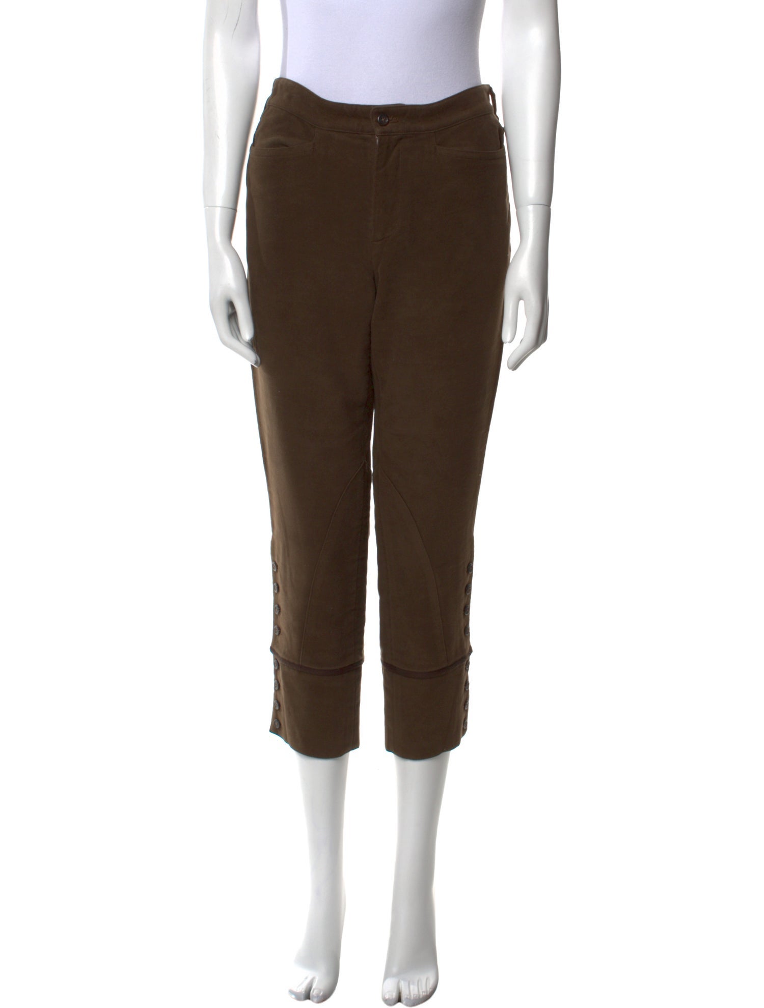 Ralph Lauren Purple Label Straight Leg Pants