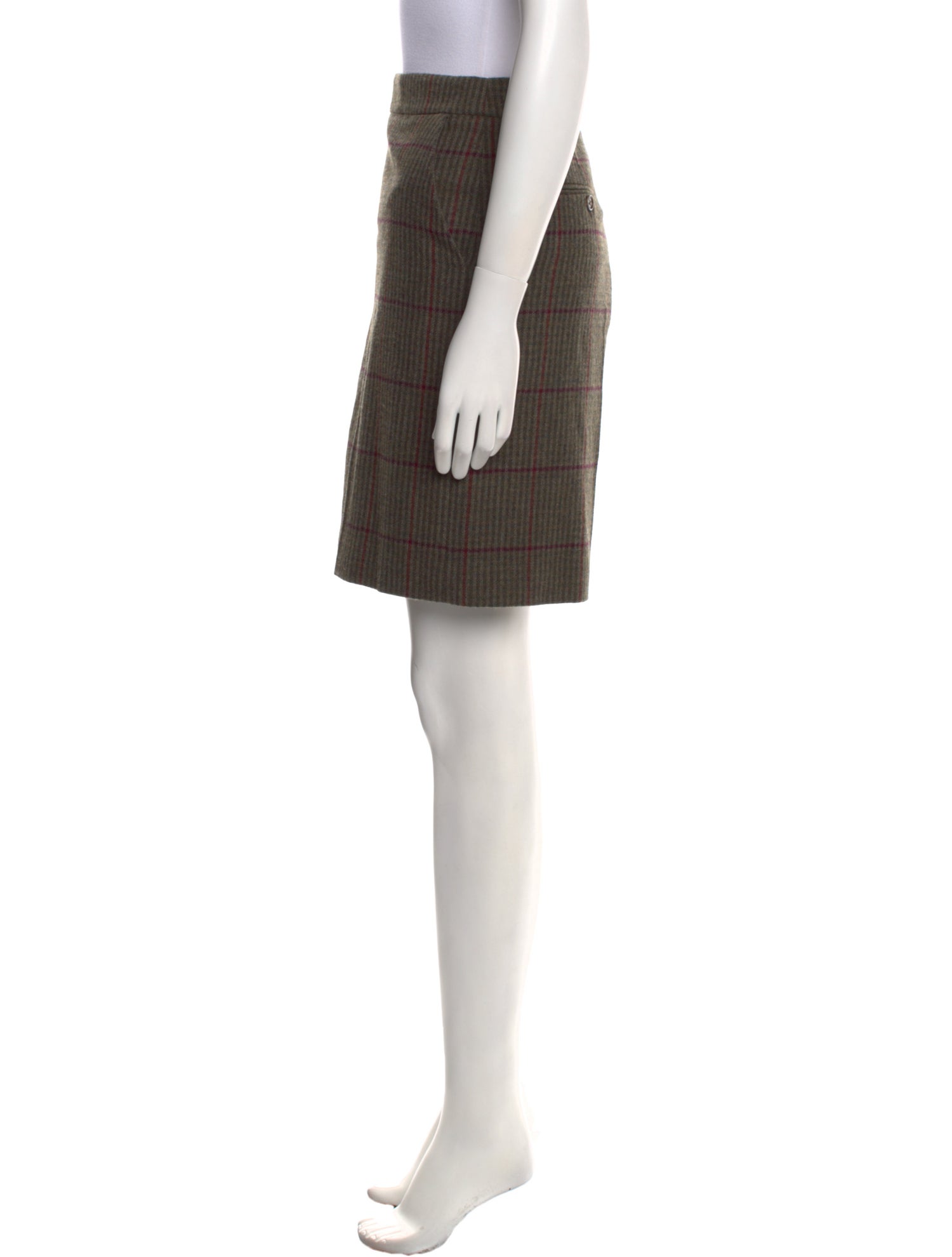 Ralph Lauren Purple Label Wool Knee-Length Shorts