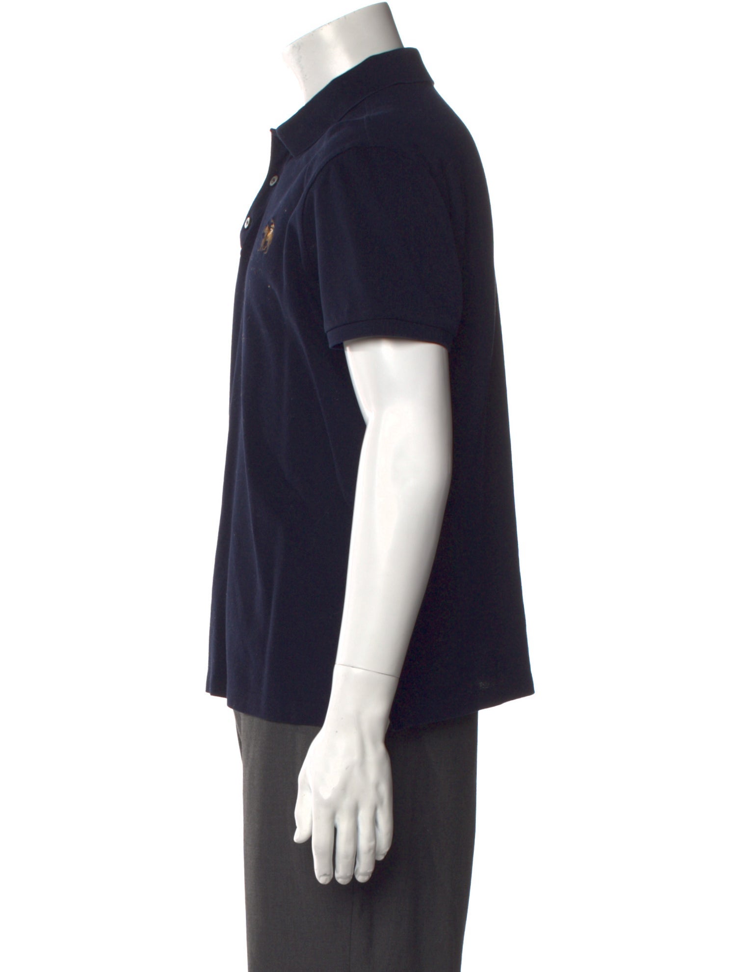 Ralph Lauren Purple Label Crew Neck Short Sleeve Polo Shirt
