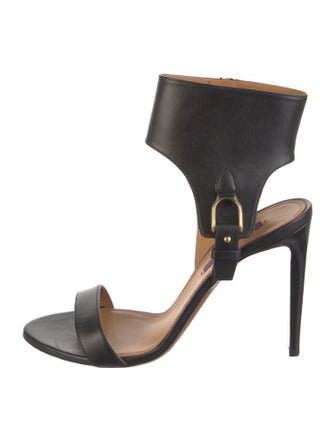 Ralph Lauren Purple Label Leather Sandals
