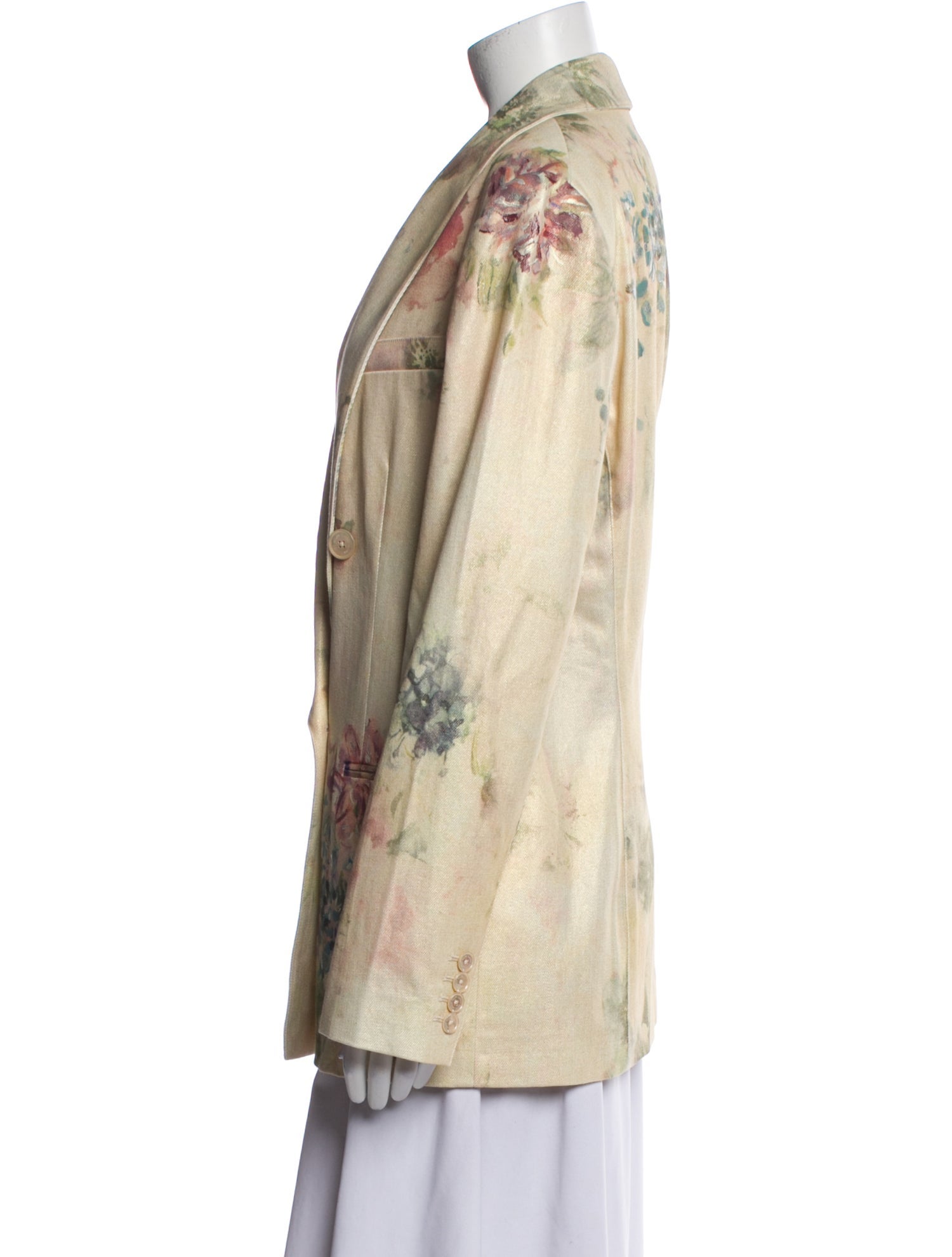 Ralph Lauren Purple Label Floral Print Blazer