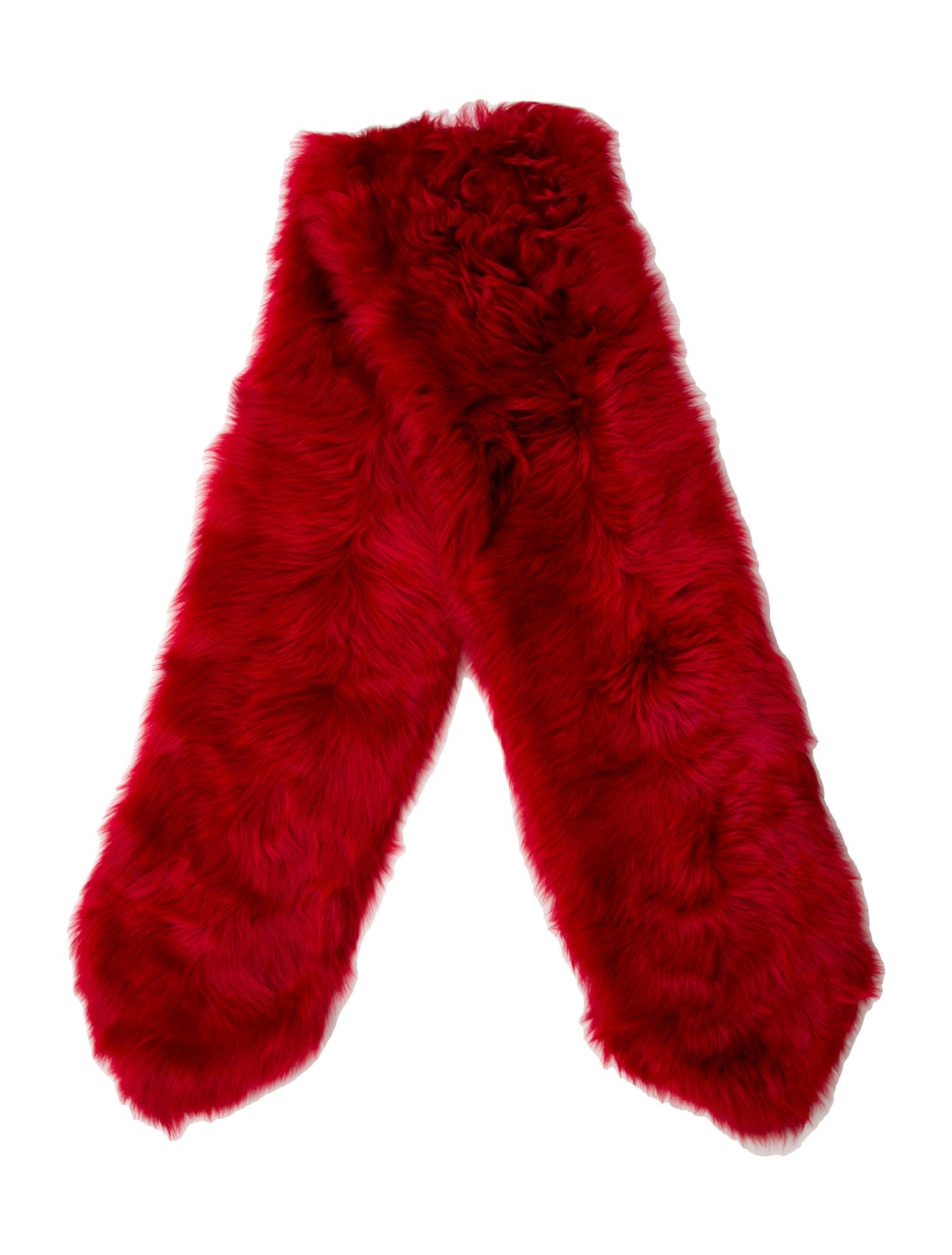 Ralph Lauren Purple Label Fur Scarf