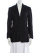 Ralph Lauren Purple Label Wool Striped Blazer