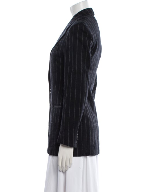 Ralph Lauren Purple Label Wool Striped Blazer