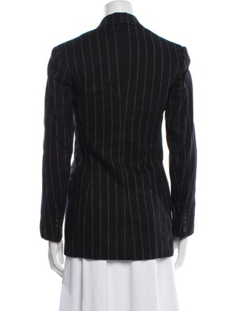 Ralph Lauren Purple Label Wool Striped Blazer
