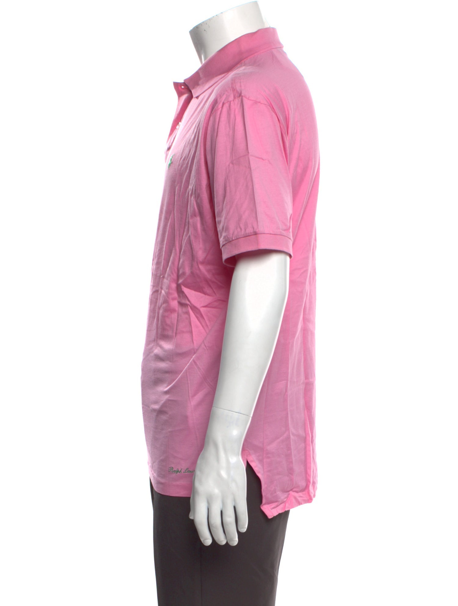 Ralph Lauren Purple Label Collar Short Sleeve Polo Shirt