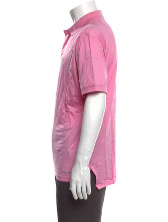 Ralph Lauren Purple Label Collar Short Sleeve Polo Shirt