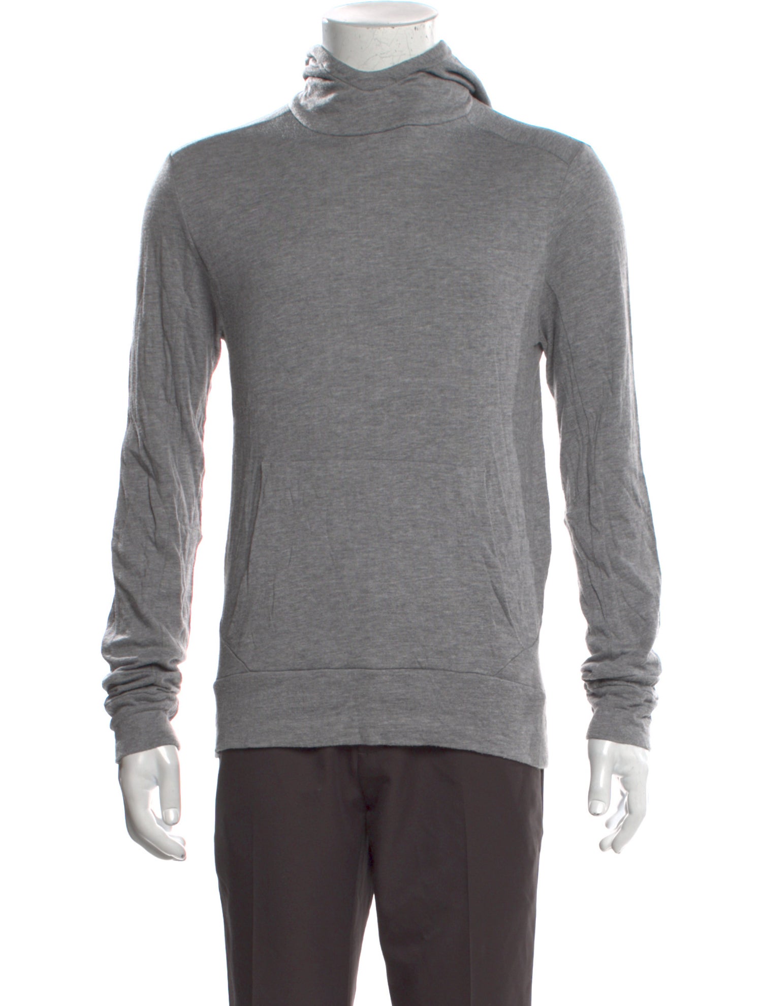 Ralph Lauren Purple Label Mock Neck Long Sleeve Hoodie