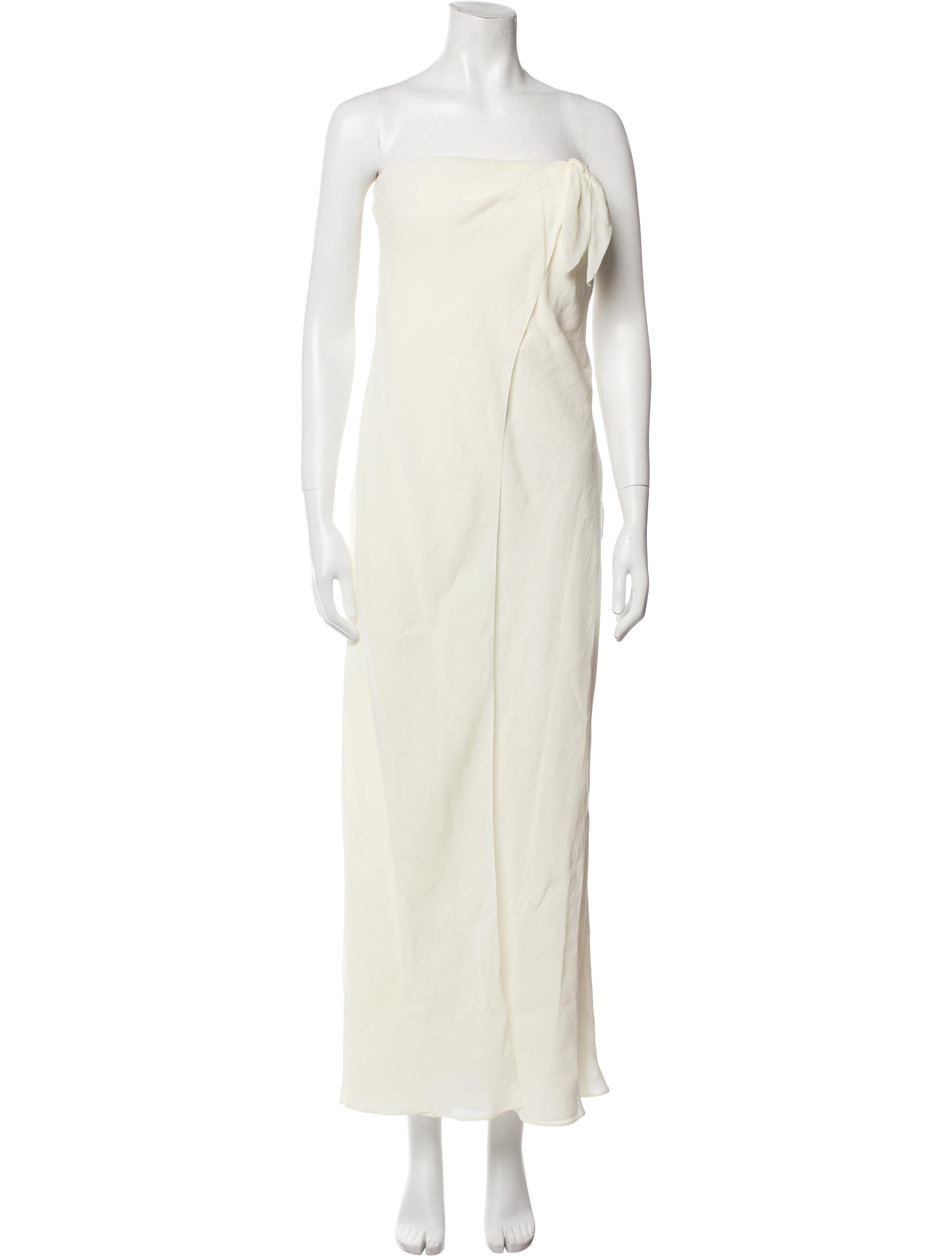 Ralph Lauren Purple Label Strapless Long Dress w/ Tags