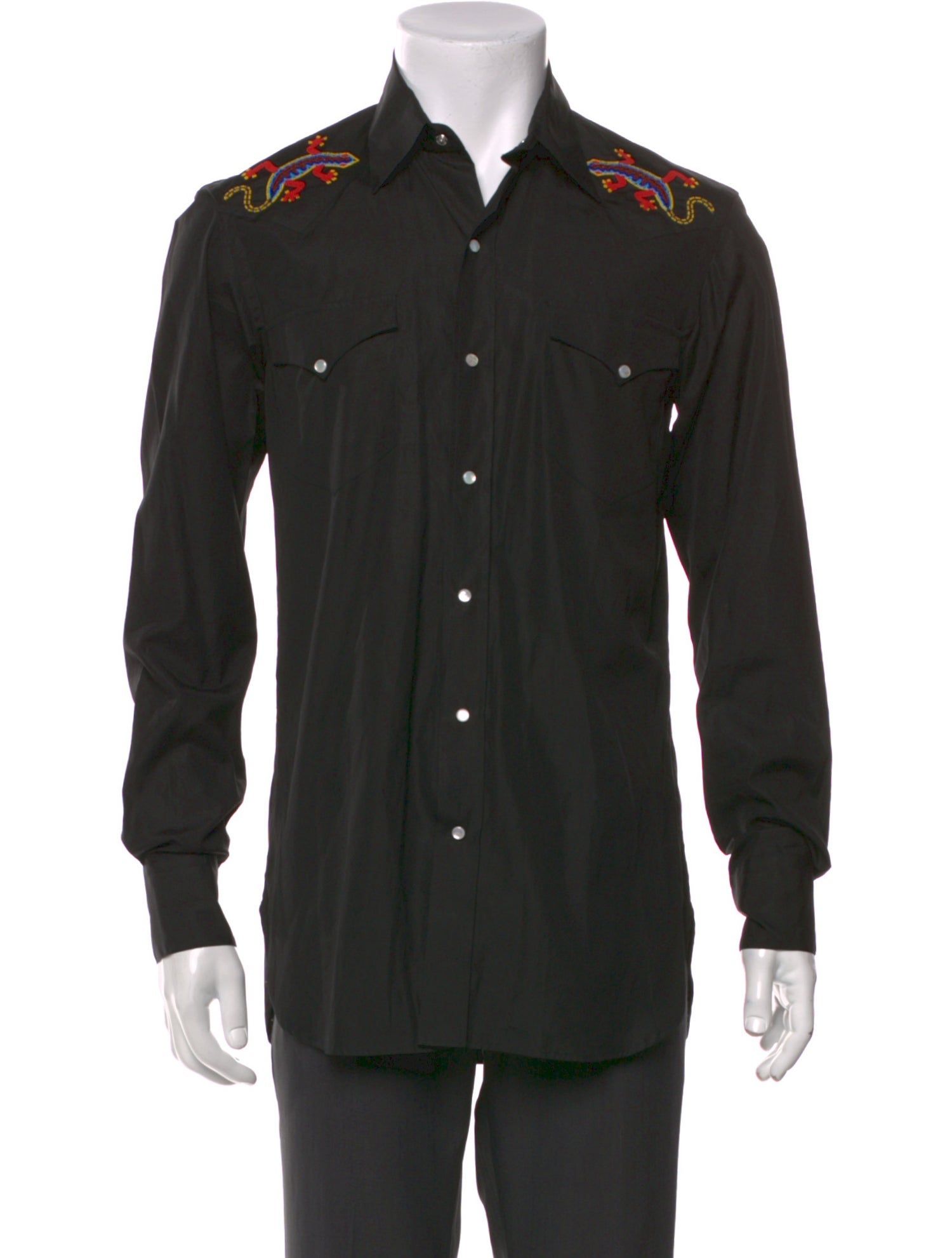 Ralph Lauren Purple Label Long Sleeve Western Shirt