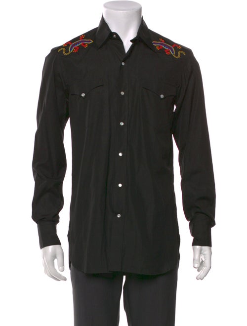 Ralph Lauren Purple Label Long Sleeve Western Shirt