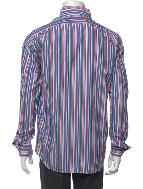Ralph Lauren Purple Label Striped Long Sleeve Shirt