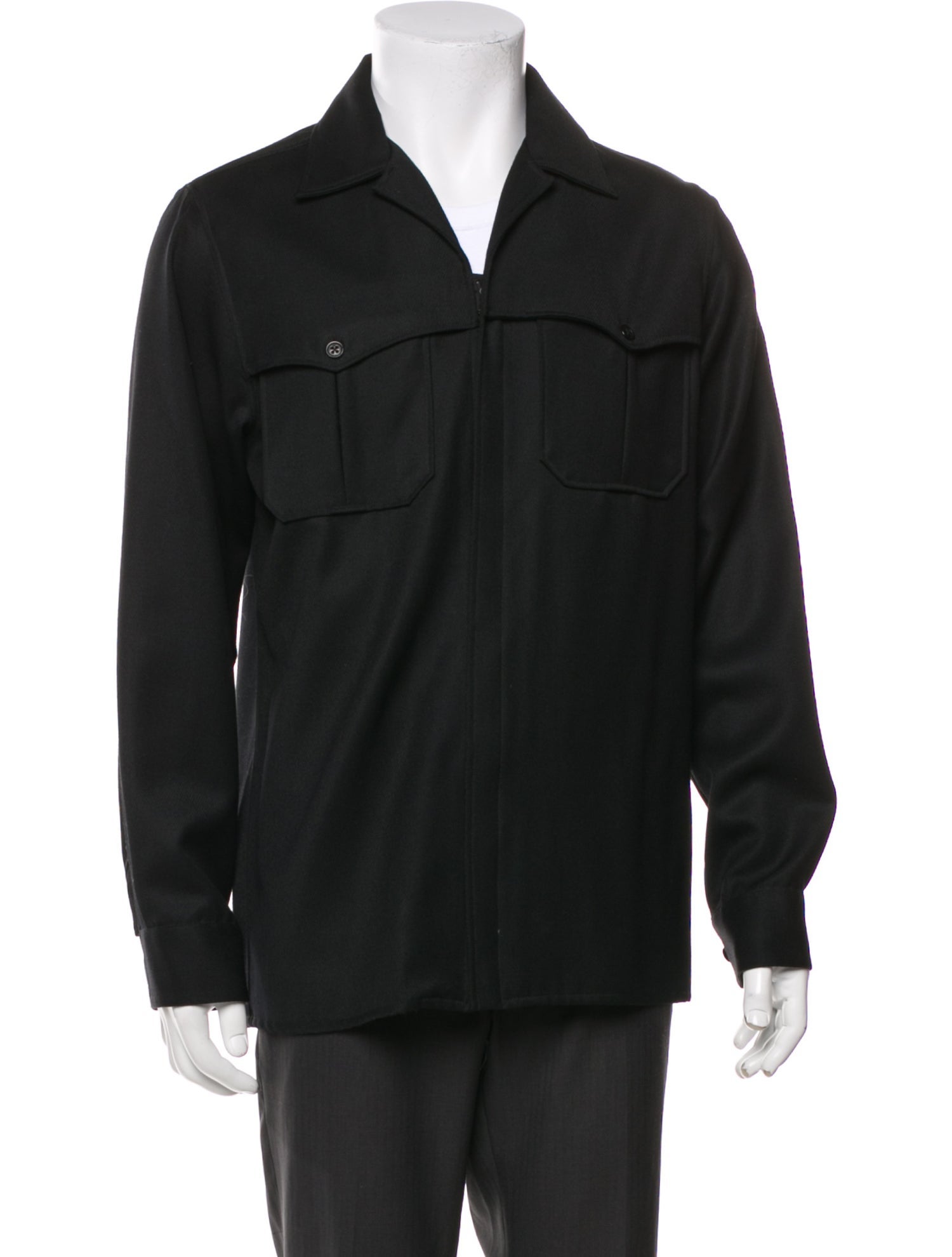 Ralph Lauren Purple Label Wool Utility Jacket