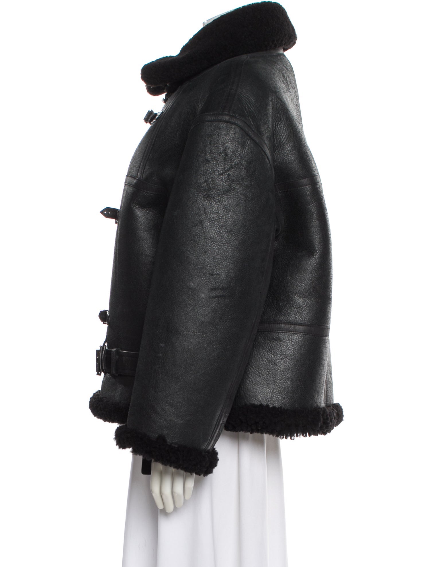 Ralph Lauren Purple Label Shearling Fur Jacket