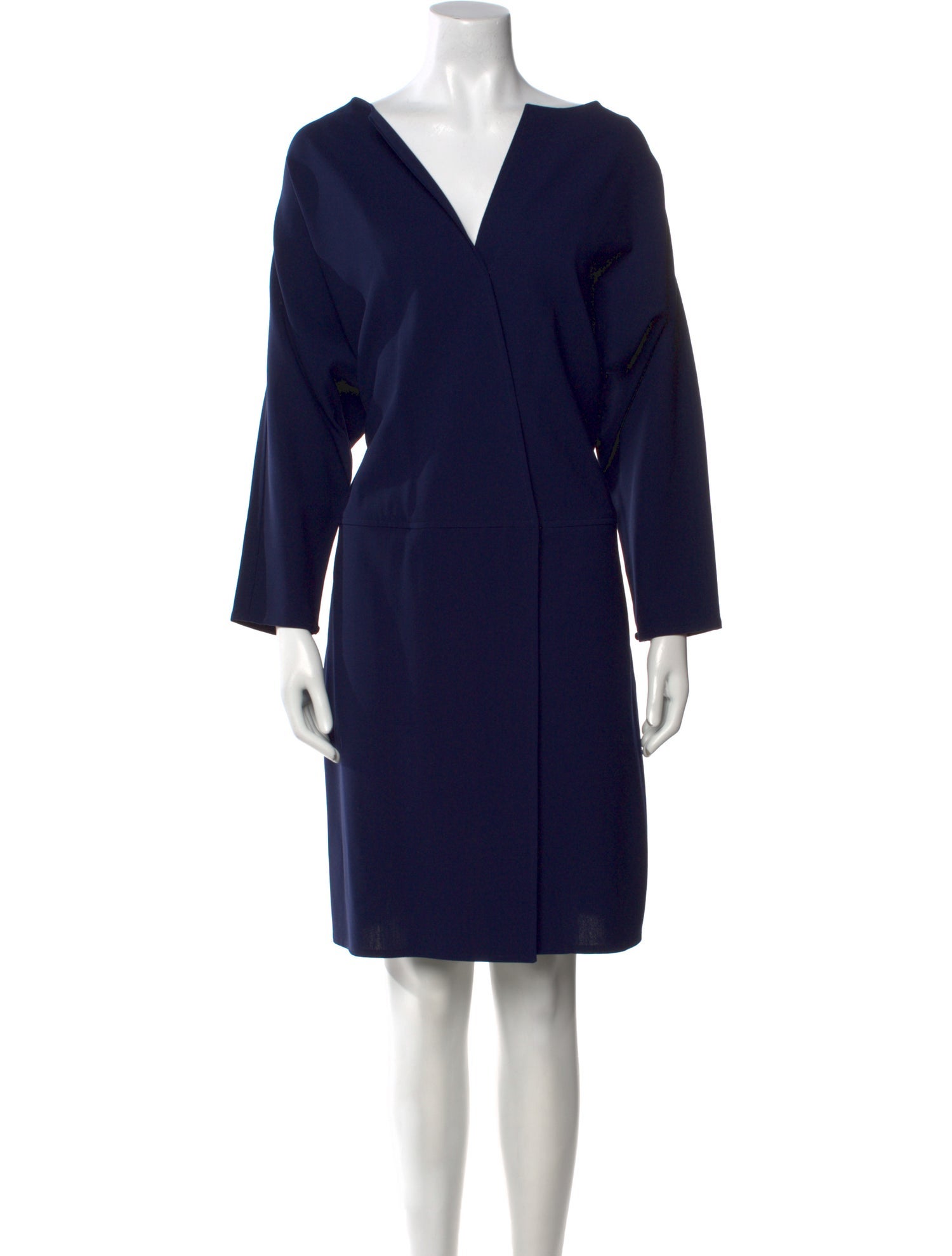 Ralph Lauren Purple Label Wool Knee-Length Dress