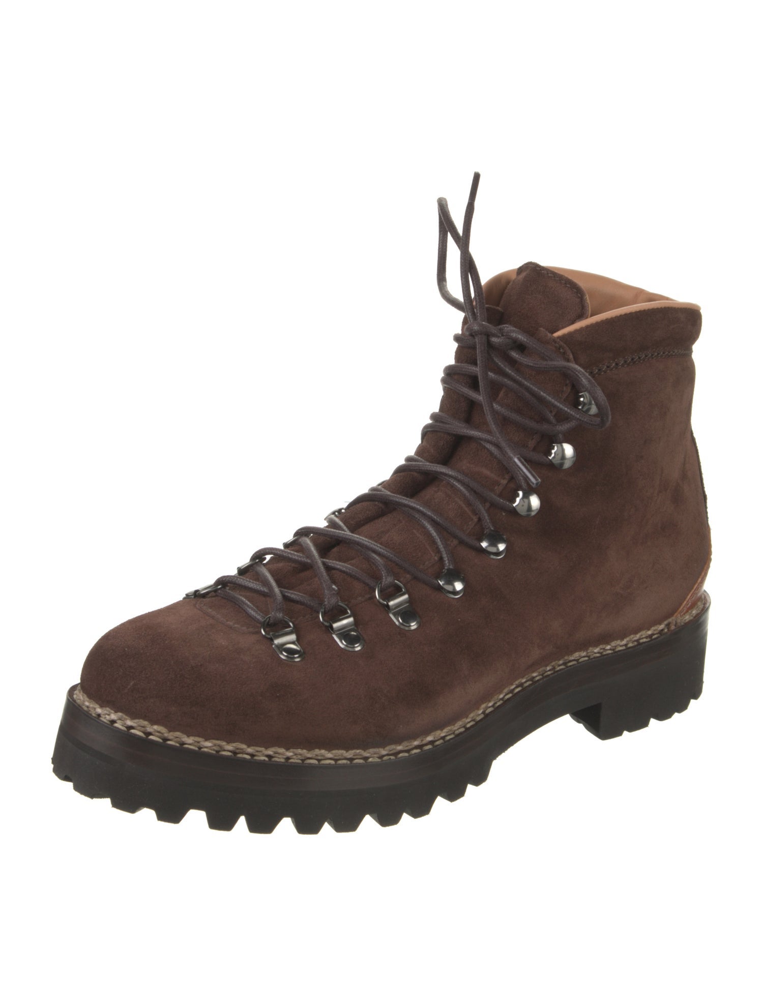 Ralph Lauren Purple Label Suede Hiking Boots