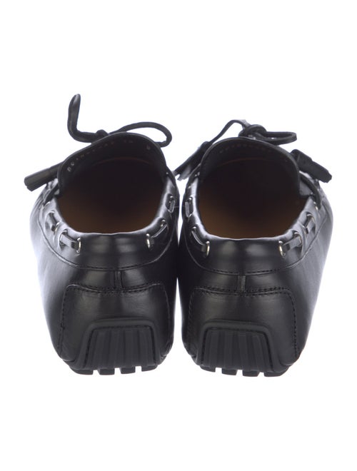 Ralph Lauren Purple Label Leather Tassel Accents Drivers