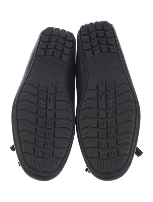 Ralph Lauren Purple Label Leather Tassel Accents Drivers