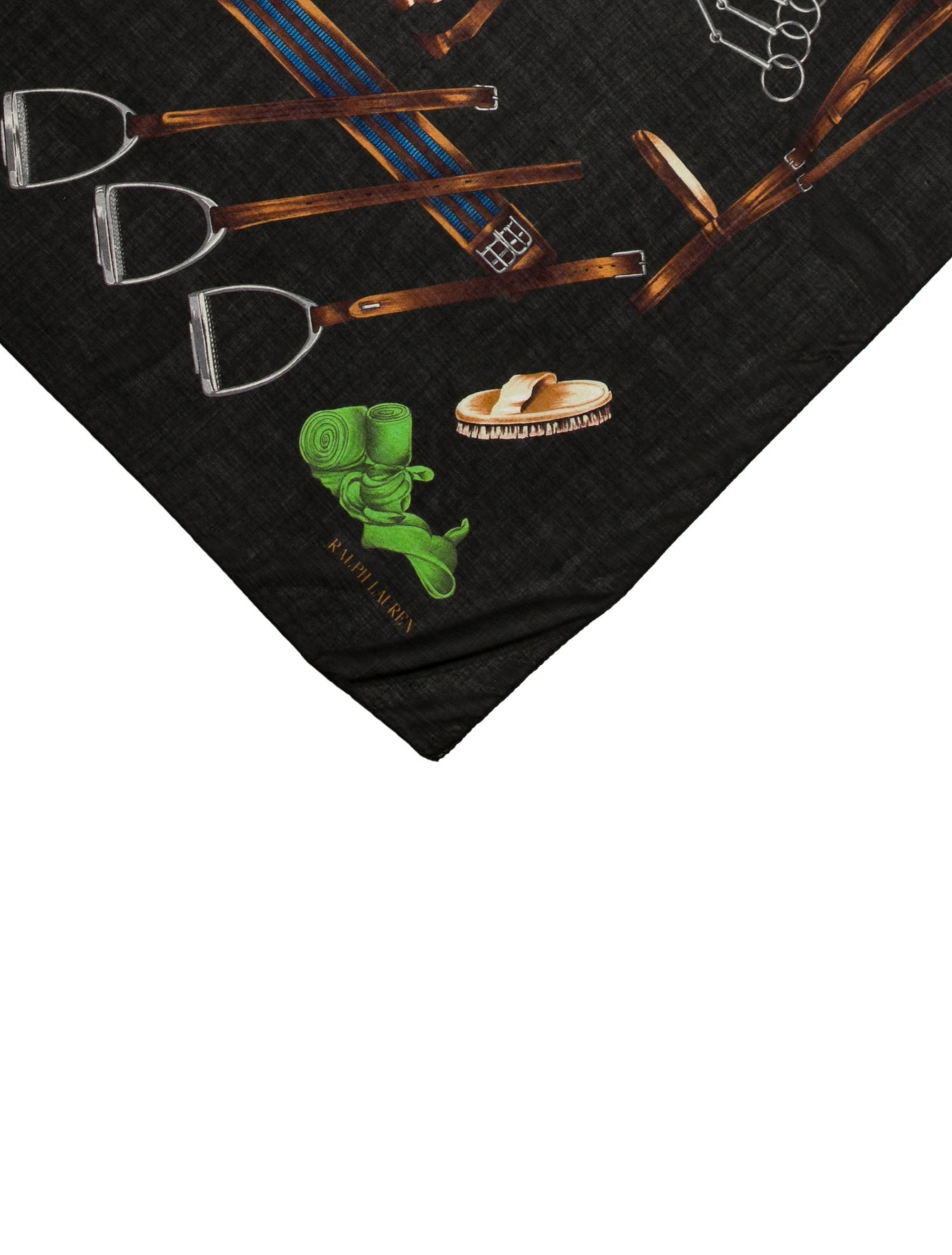 Ralph Lauren Purple Label Cashmere Printed Scarf