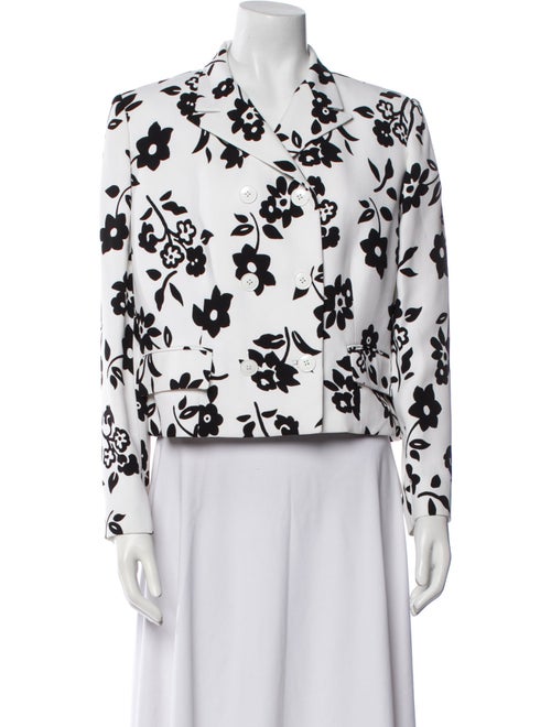 Ralph Lauren Purple Label Floral Print Blazer