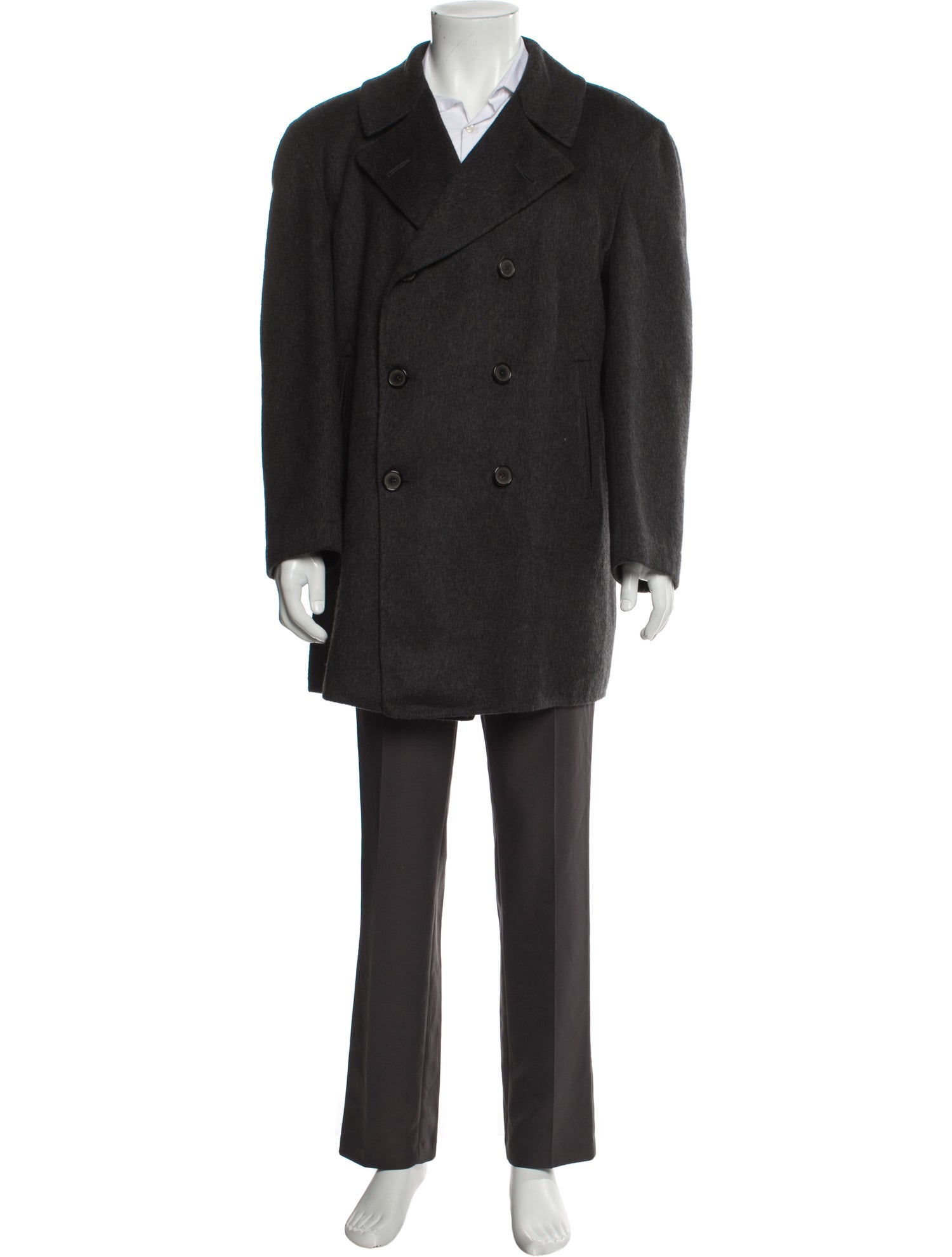 Ralph Lauren Purple Label Wool Overcoat