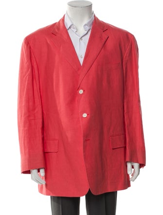 Ralph Lauren Purple Label Linen Overcoat