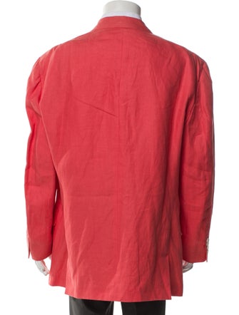 Ralph Lauren Purple Label Linen Overcoat