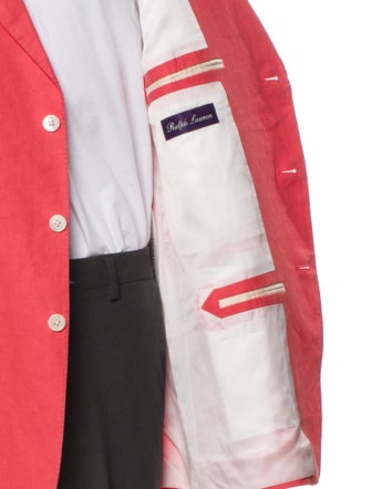 Ralph Lauren Purple Label Linen Overcoat