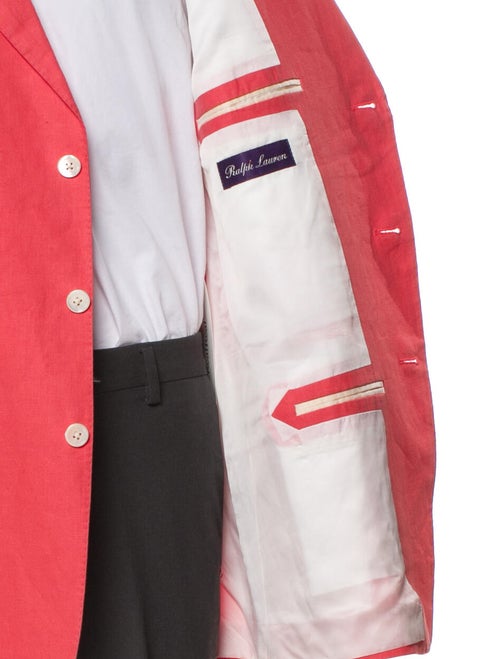 Ralph Lauren Purple Label Linen Overcoat