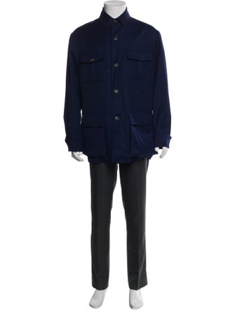 Ralph Lauren Purple Label Wool Utility Jacket